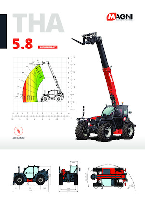 Telehandlere MAGNI THA 5.8