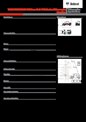 Telehandlere Bobcat TL26.60 Low Cab 100 V
