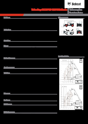Telehandlere Bobcat TL35.70 100 V