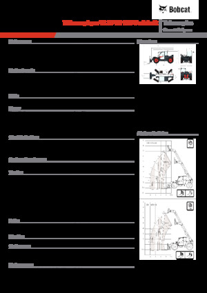 Telehandlere Bobcat TL35.70 100 V