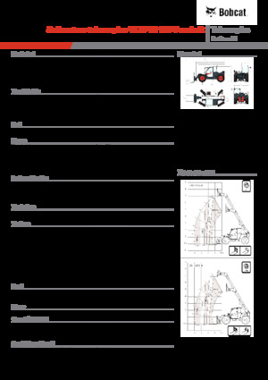 Telehandlere Bobcat TL35.70 100 V