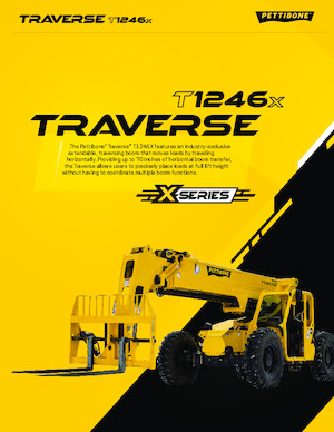 Telehandlere Pettibone Traverse T1246X