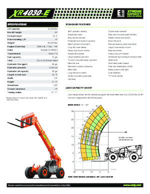 Telehandlere Xtreme XR4030-E