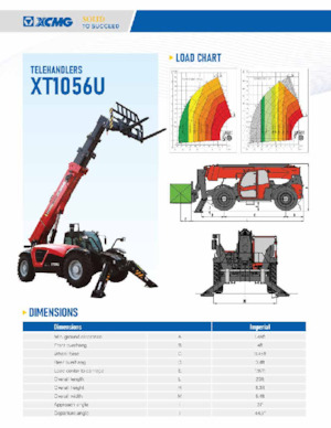 Telehandlere XCMG XT1056U