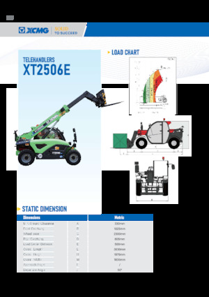 Telehandlere XCMG XT2506E