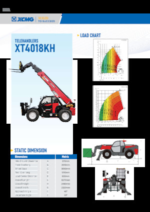 Telehandlere XCMG XT4018KH