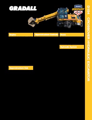 Excavatoare telescopice Gradall D154