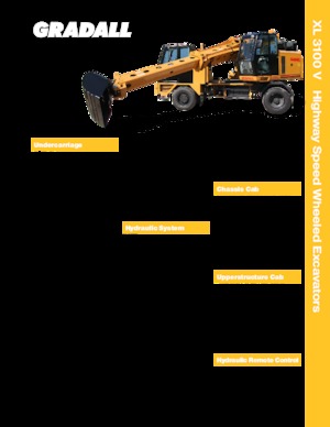 Excavatoare telescopice Gradall XL 3100 V