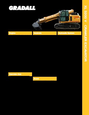 Excavatoare telescopice Gradall XL 3200 V