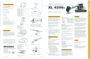 Excavatoare telescopice Gradall XL 4200 II