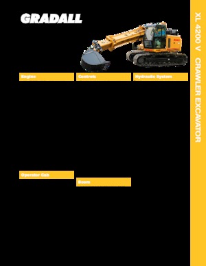 Excavatoare telescopice Gradall XL 4200 V