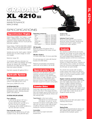 Excavatoare telescopice Gradall XL 4210 III