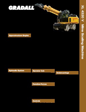 Excavatoare telescopice Gradall XL 4320 V