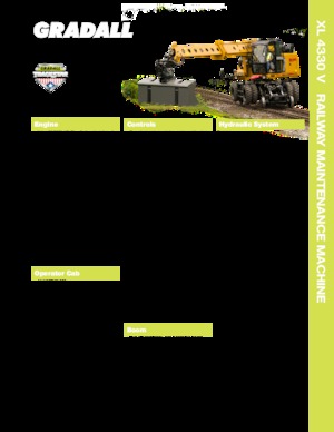 Excavatoare telescopice Gradall XL 4330 V