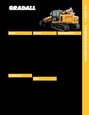 Excavatoare telescopice Gradall XL 5200 V