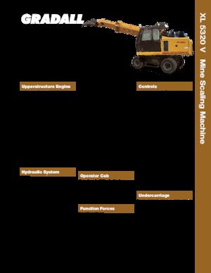 Excavatoare telescopice Gradall XL 5320 V