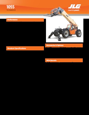 Telehandlere JLG 1055