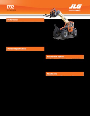 Telehandlere JLG 1732