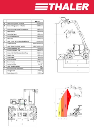 Telehandlere Thaler 48 T 18
