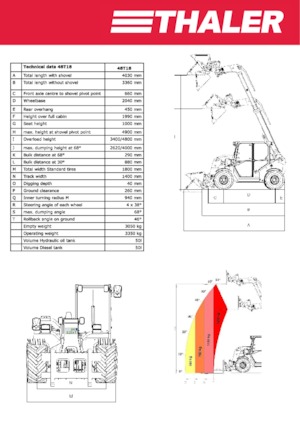 Telehandlere Thaler 48 T 18