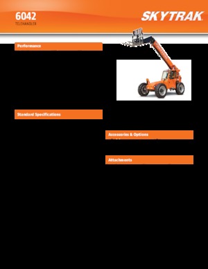 Telehandlere JLG 6042