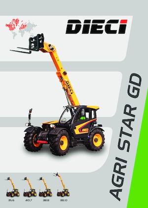 Telehandlere Dieci Agri Star 38.10 EVO2 GD