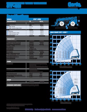 Telehandlere Genie GTH-1056 