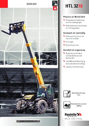 Telehandlere Haulotte HTL3210