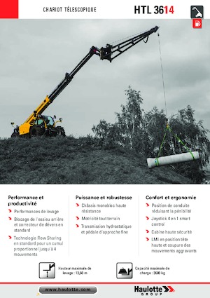 Telehandlere Haulotte HTL3614