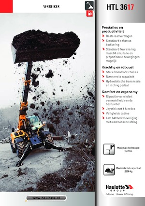Telehandlere Haulotte HTL3617