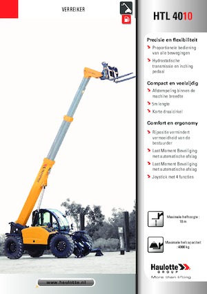 Telehandlere Haulotte HTL4010