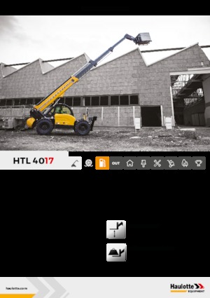 Telehandlere Haulotte HTL4017