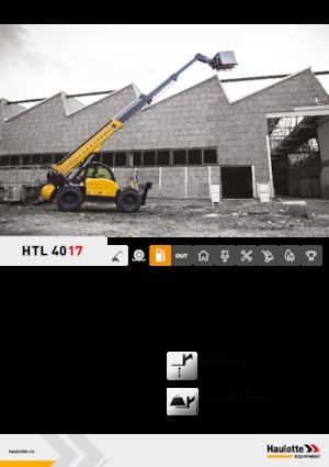 Telehandlere Haulotte HTL4017