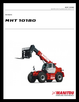 Telehandlere Manitou MHT 10180