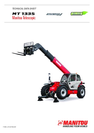 Telehandlere Manitou MT 1335 H easy
