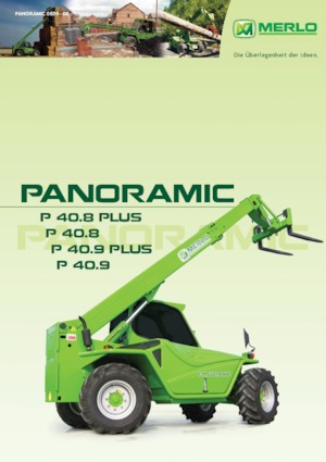 Telehandlere Merlo Panoramic P 40.9 Plus