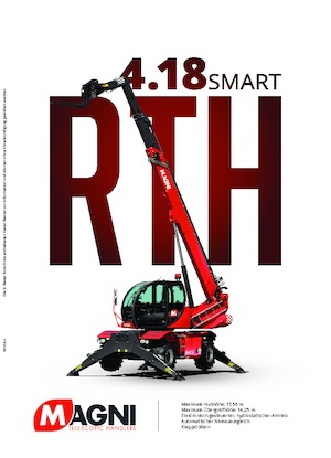 Încărcătoare telescopice cu structură superioară MAGNI RTH 4.18 Smart
