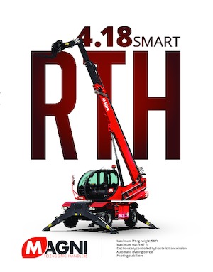 Încărcătoare telescopice cu structură superioară MAGNI RTH 4.18 Smart