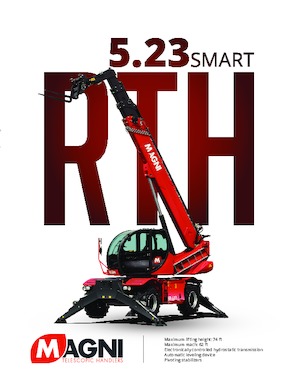 Încărcătoare telescopice cu structură superioară MAGNI RTH 5.23 Smart