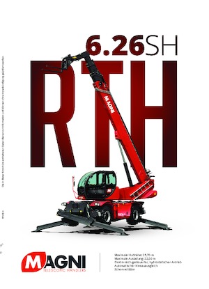 Încărcătoare telescopice cu structură superioară MAGNI RTH 6.26 SH