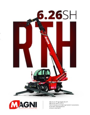 Încărcătoare telescopice cu structură superioară MAGNI RTH 6.26 SH