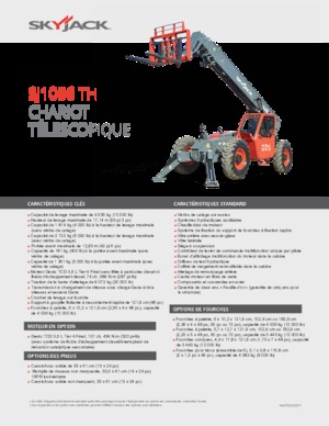 Telehandlere Skyjack SJ1056 TH