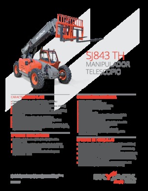 Telehandlere Skyjack SJ843 TH