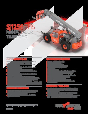 Telehandlere Skyjack SJ1256 THS