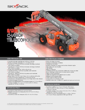 Telehandlere Skyjack SJ1256 THS