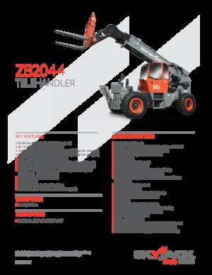 Telehandlere Skyjack ZB 2044
