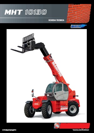 Telehandlere Manitou MHT 10130