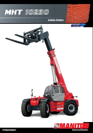 Telehandlere Manitou MHT 10230