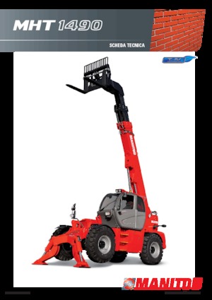 Telehandlere Manitou MHT 1490