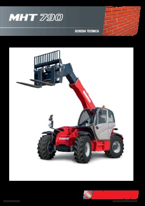 Telehandlere Manitou MHT 790
